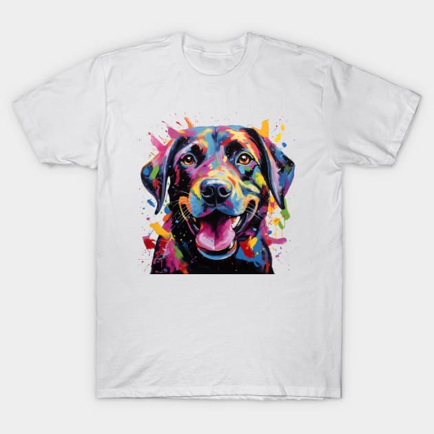 Labrador Retriever T-Shirt by CunninghamWatercolors